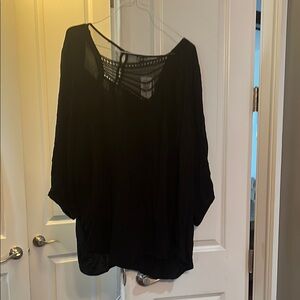 Elegant Black Women's Top